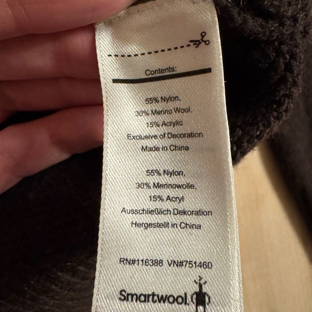 SmartWool Ripple Ridge Crew Sweater Size Medium - Picture 4 of 6